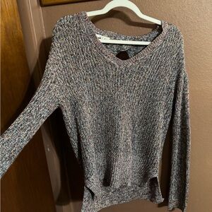 Maurices V-Neck Multicolor Sweater